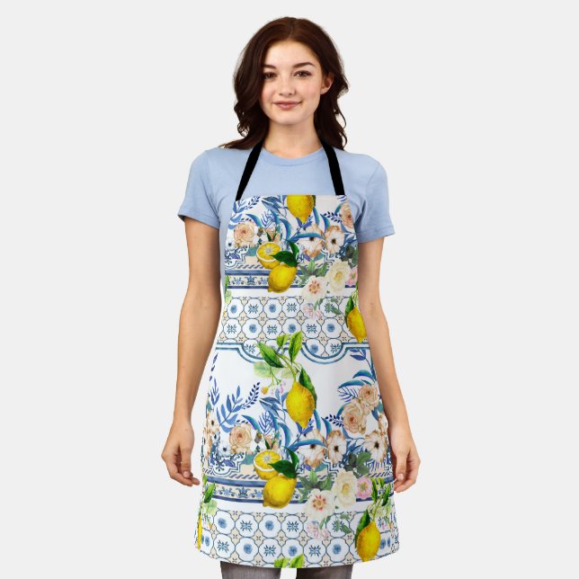  Sicilian style,summer art      Apron (Worn)