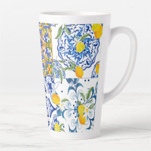 Sicilian style,summer art Latte Mug
