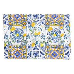 Sicilian style,summer art pillowcase