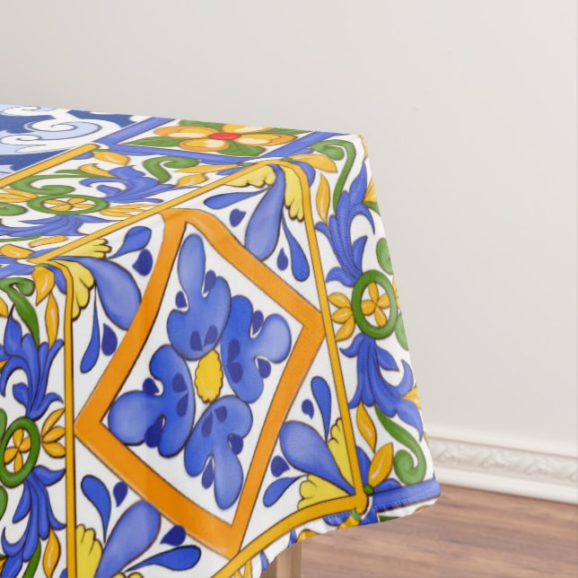 Sicilian style,summer art Tablecloth (In Situ)
