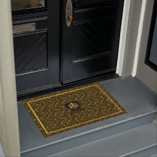 Sicilian Trinacria Baroque Doormat