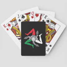 Sicilian Trinacria Medusa Emblem Italian Theme