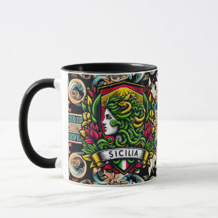 Sicilian Trinacria Mug