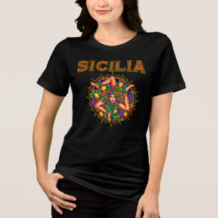 Sicilian Trinacria Tri-Blend Shirt
