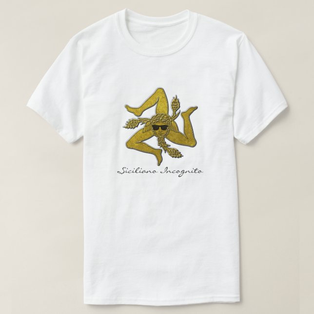 Siciliano Incognito T-Shirt (Design Front)
