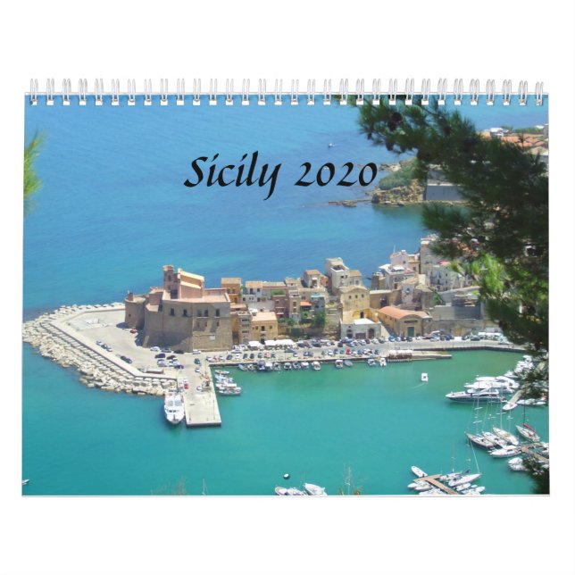 Sicily 2020 calendar (Cover)