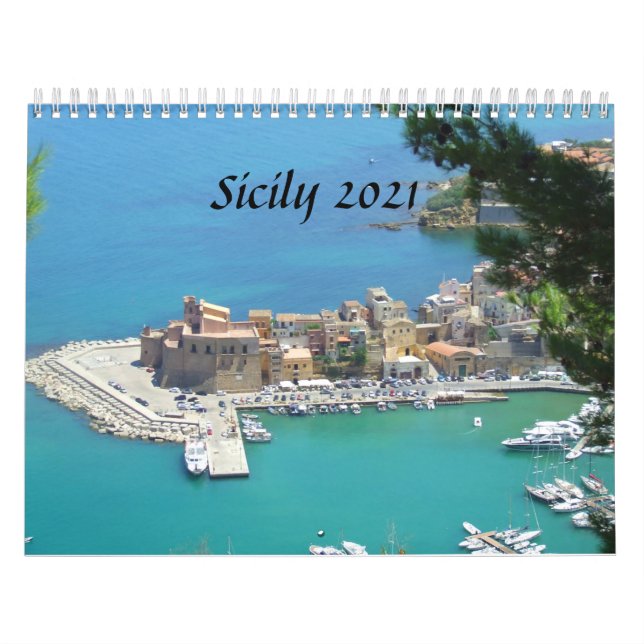 Sicily 2021 calendar (Cover)