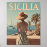 Sicily 50s vintage travel