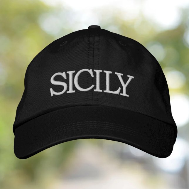 Sicily embroidered cap (Creator Uploaded)