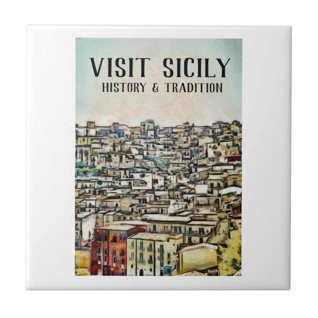 Sicily - HISTORY & TRADITION Tile (Front)