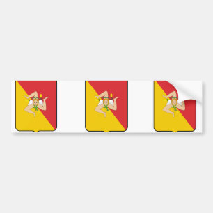 Sicily, Italy Bumper Sticker