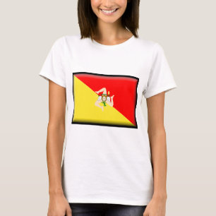 Sicily (Italy) Flag T-Shirt