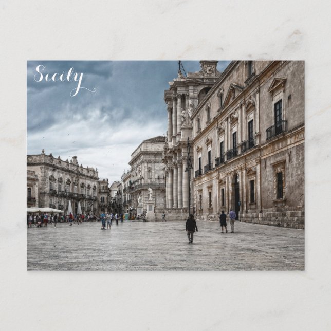 Sicily Italy Italian Travel Photo Postcard (Front)