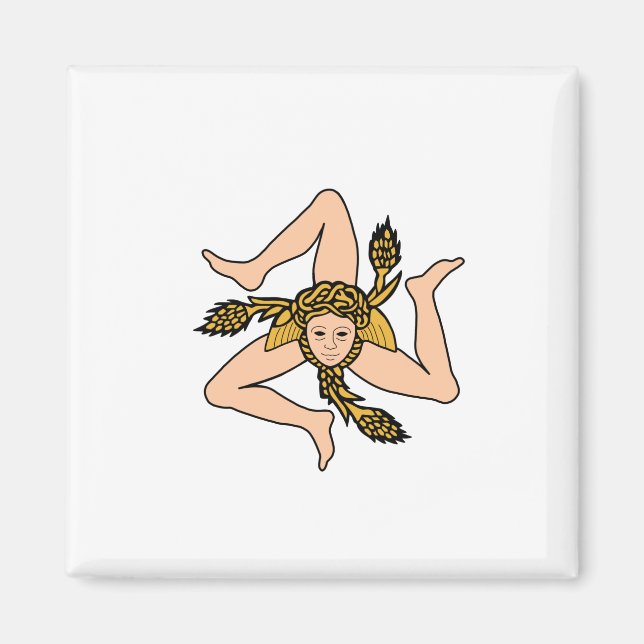 Sicily Italy Magnet (Front)