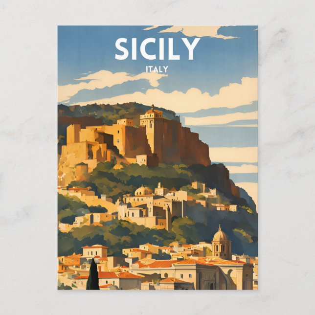 Sicily Italy Postcard (Front)