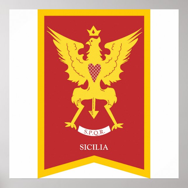 Sicily Italy Poster (Front)