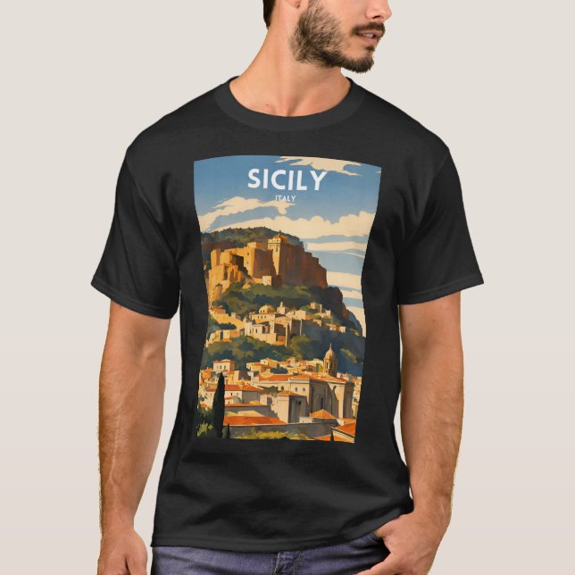 Sicily Italy T-Shirt (Front)