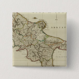 Sicily, Kingdom of Naples 15 Cm Square Badge