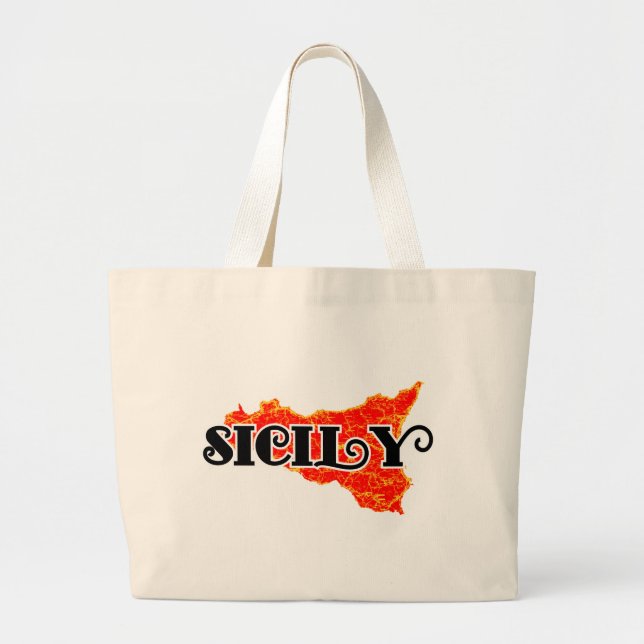 Sicily Large Tote Bag (Front)