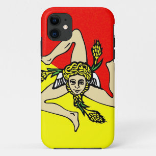 Sicily region flag italy sicilia county iPhone 11 case