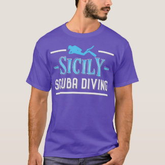 Sicily Scuba Diving Lover T-Shirt