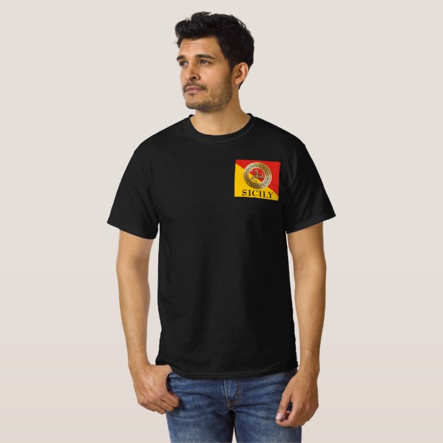 Sicily / Sicilia  T-Shirt (Front Full)