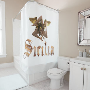 Sicily / Sicilia Trinacria Shower Curtain