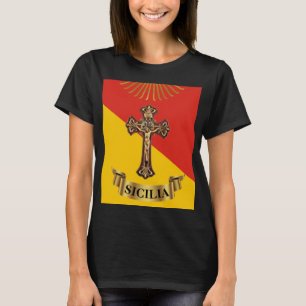 Sicily / Sicilian Crucifix T-Shirt