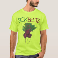 Sick Beets (Beats) Red Beet Vegetarian Funny Music