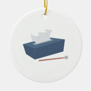 Sick Ceramic Tree Decoration