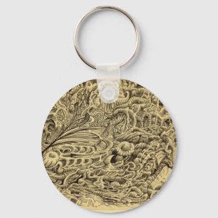 Sick Chamber_by Brian Benson Key Ring