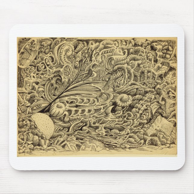 Sick Chamber_by Brian Benson Mouse Mat (Front)