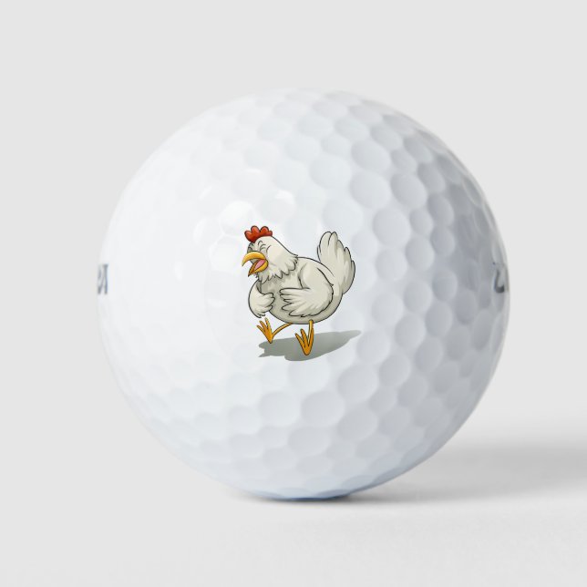 Sick chicken golf balls (Front)