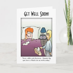 Sick Day Folded Note Card