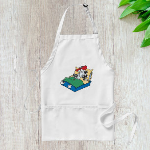 Sick Dog In Bed Standard Apron