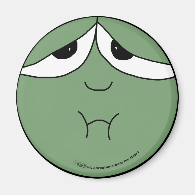 Sick Face Magnet (Front)
