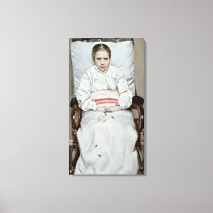 Sick Girl Canvas Print
