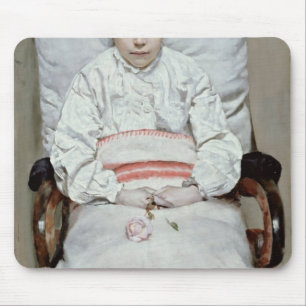 Sick Girl Mouse Mat