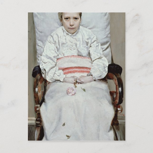Sick Girl Postcard (Front)