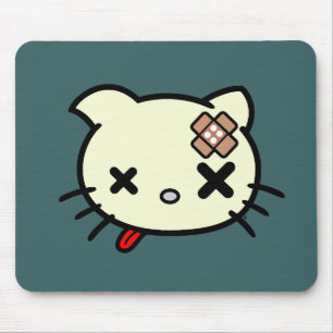 Sick Kitty Mouse Mat