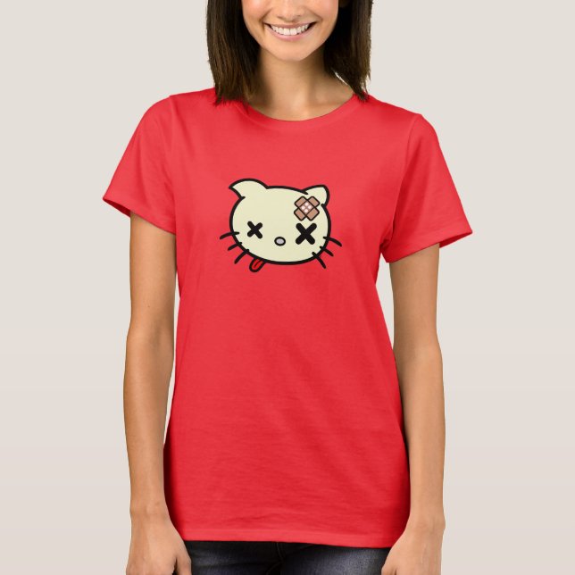 Sick Kitty  T-Shirt (Front)