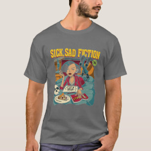 SICK SAD FICTION Wonder Daria Movie Strong Woman B T-Shirt