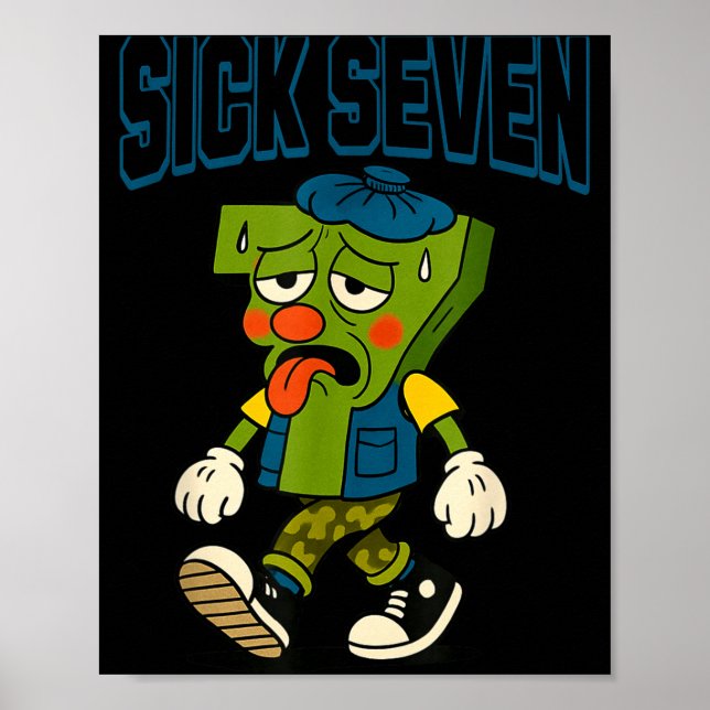 Sick Seven 67 Halloween Costume For Pular Design  Poster (Front)