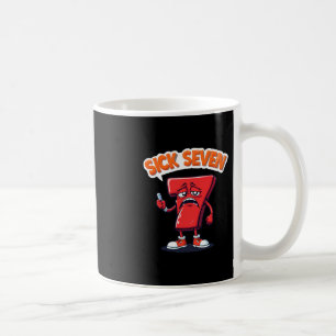 Sick Seven 67 Halloween Costume Fun Wordplay Coffee Mug