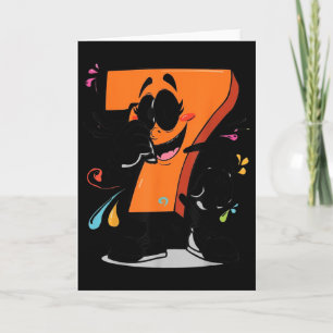 Sick Seven 67 Meme Brainrot Halloween Outfit Idea Card