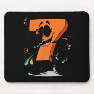 Sick Seven 67 Meme Brainrot Halloween Outfit Idea  Mouse Mat