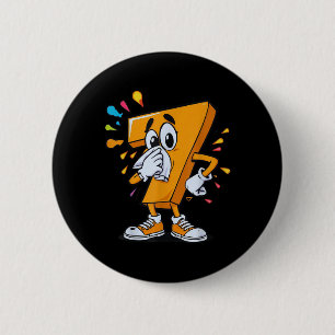 Sick Seven 67 Meme Halloween Costume For Fans  6 Cm Round Badge