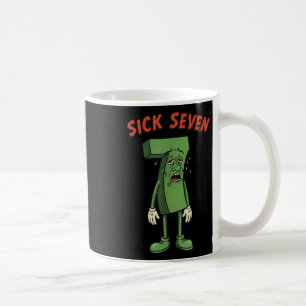 Sick Seven 67 Meme Halloween Costume Fun Retro Hum Coffee Mug
