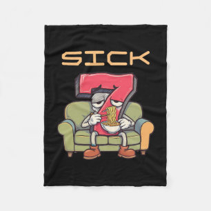 Sick Seven 67 Meme Six Seven 1 Fleece Blanket