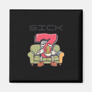Sick Seven 67 Meme Six Seven Magnet